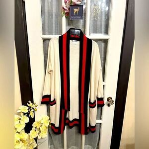 NWOT MARELLA 💯 Wool Open Cardigan